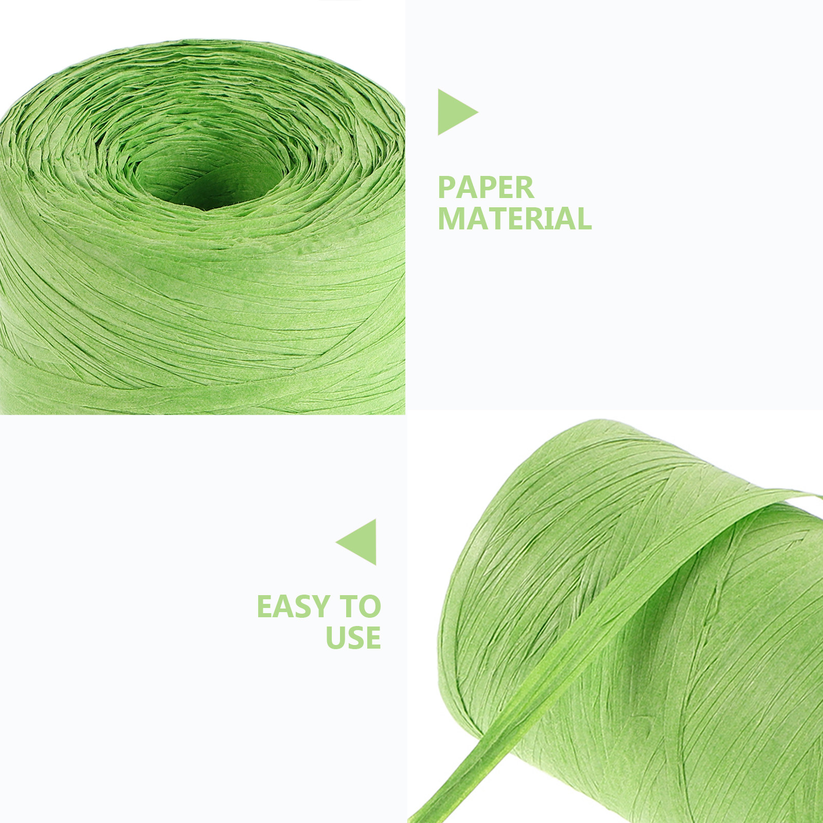 Raffia Paper Ribbon Colored Pa - Papercraft Supply Ribbon ulasan dan harga