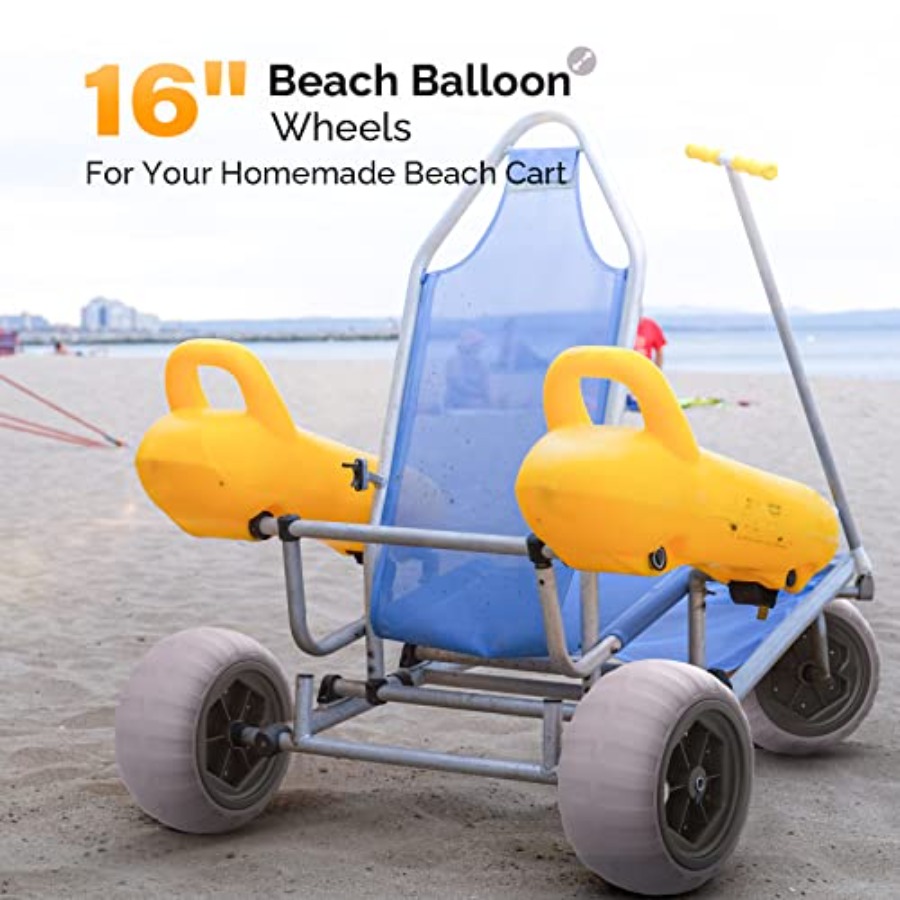 Beach wagon application, rubbe - Balloon Pump Hand ulasan dan harga