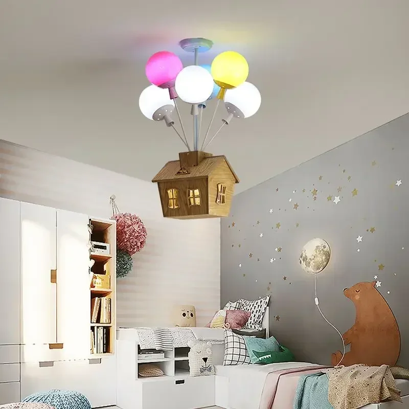 Modern cartoon balloon ceiling - Led Balloon Light ulasan dan harga