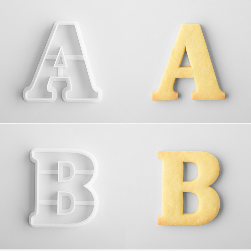 26 English Letters Biscuit Mou - Event Z ulasan dan harga