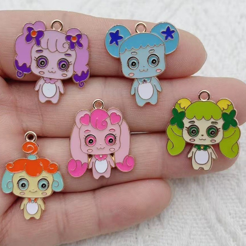 10pcs Cartoon Cute Drip Oil Al - Event Party ulasan dan harga