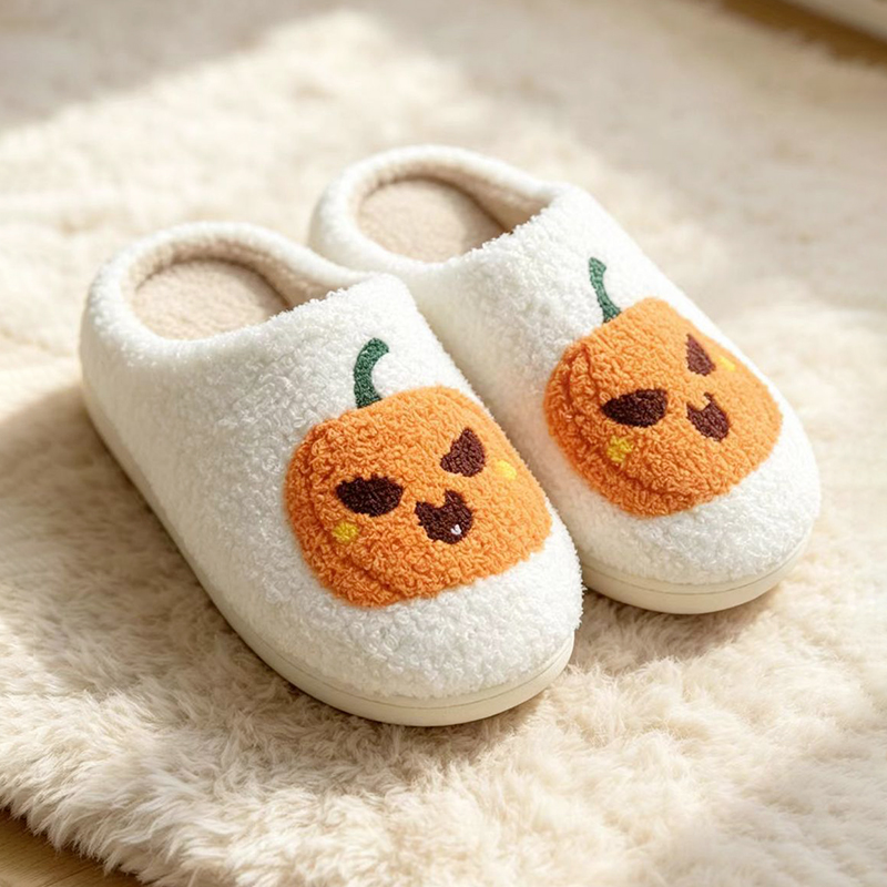 Halloween Pumpkin Fluffy Slipp - Eve Party ulasan dan harga