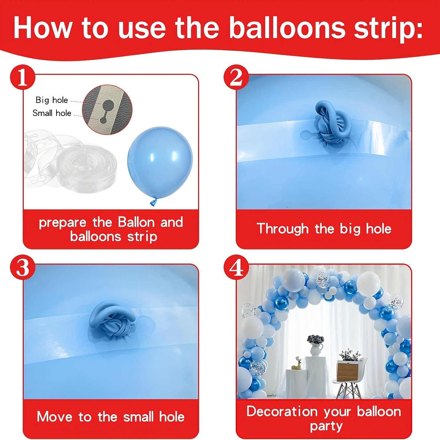 10pcs Balloon Pump Hand Held I - Balloon Pump Hand ulasan dan harga