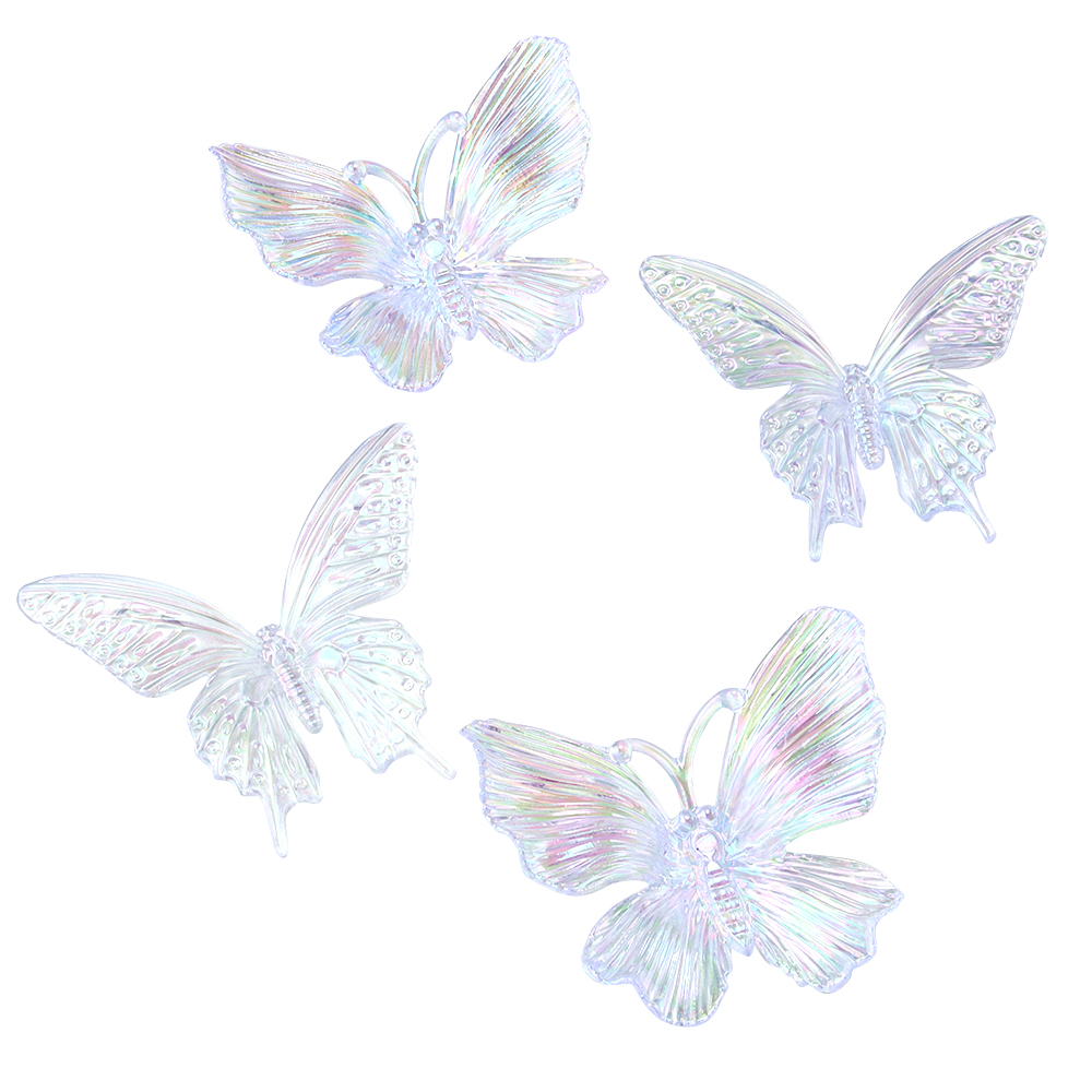 5pcs Acrylic Butterfly Gradien - Event Suppliers ulasan dan harga