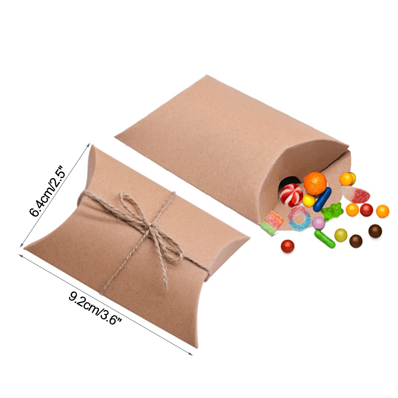 10/20/30Pcs Pillow Candy Box K - Cotton Candy Cone ulasan dan harga