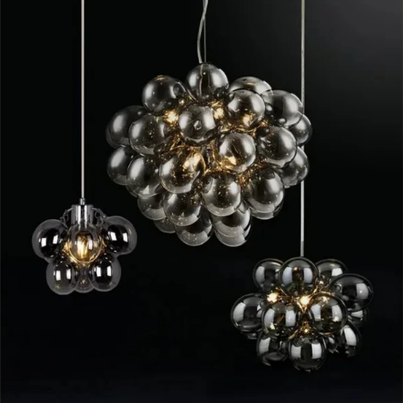 Bubble Chandelier Grey Glass P - Led Balloon Light ulasan dan harga