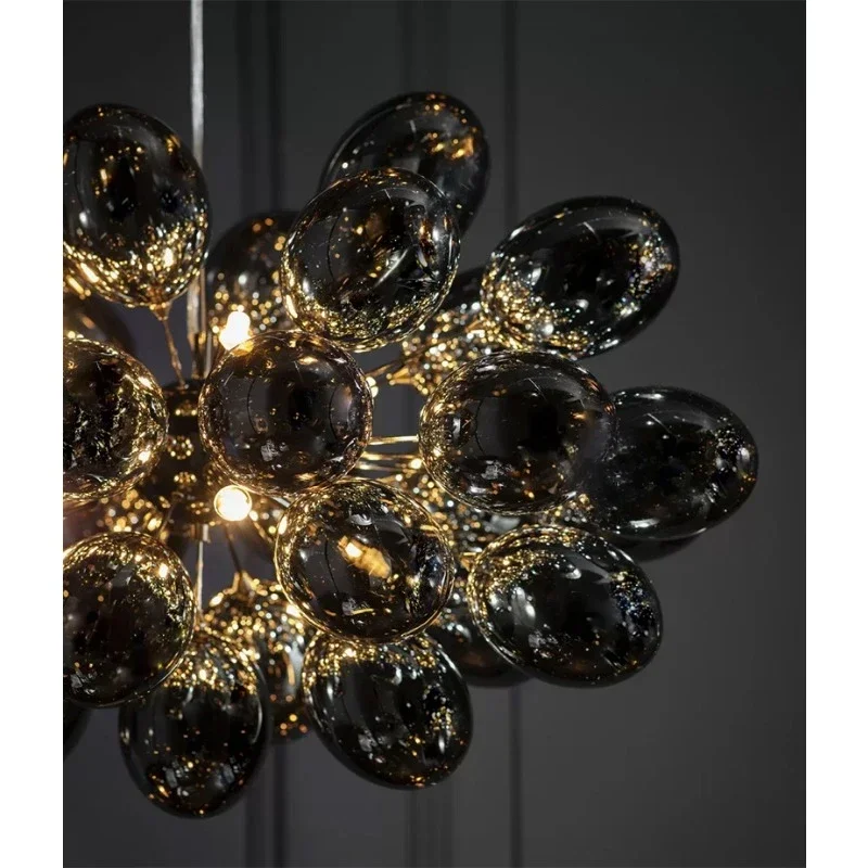 Bubble Chandelier Grey Glass P - Led Balloon Light ulasan dan harga