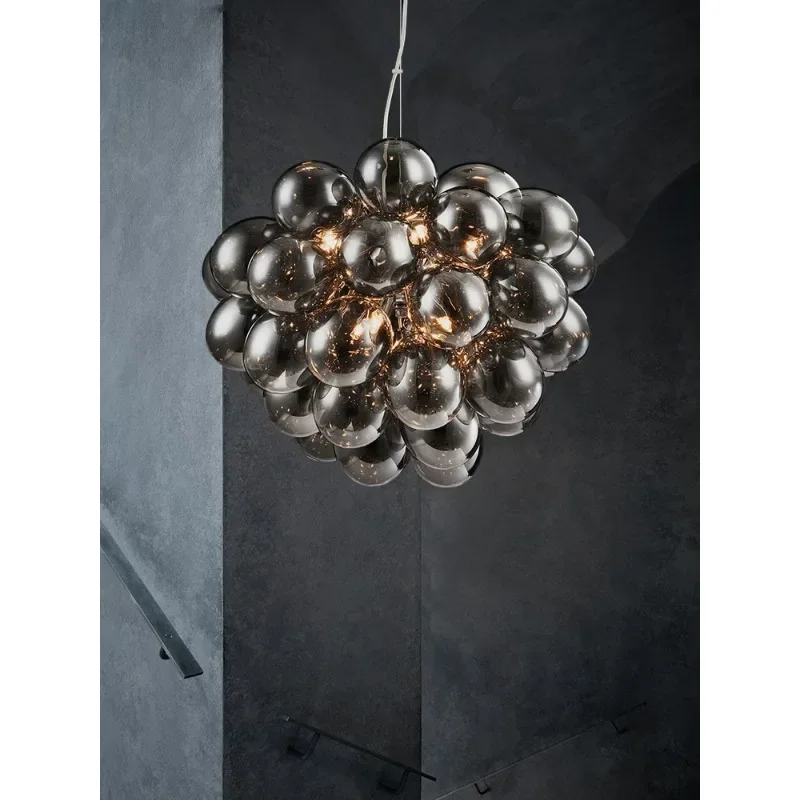Bubble Chandelier Grey Glass P - Led Balloon Light ulasan dan harga