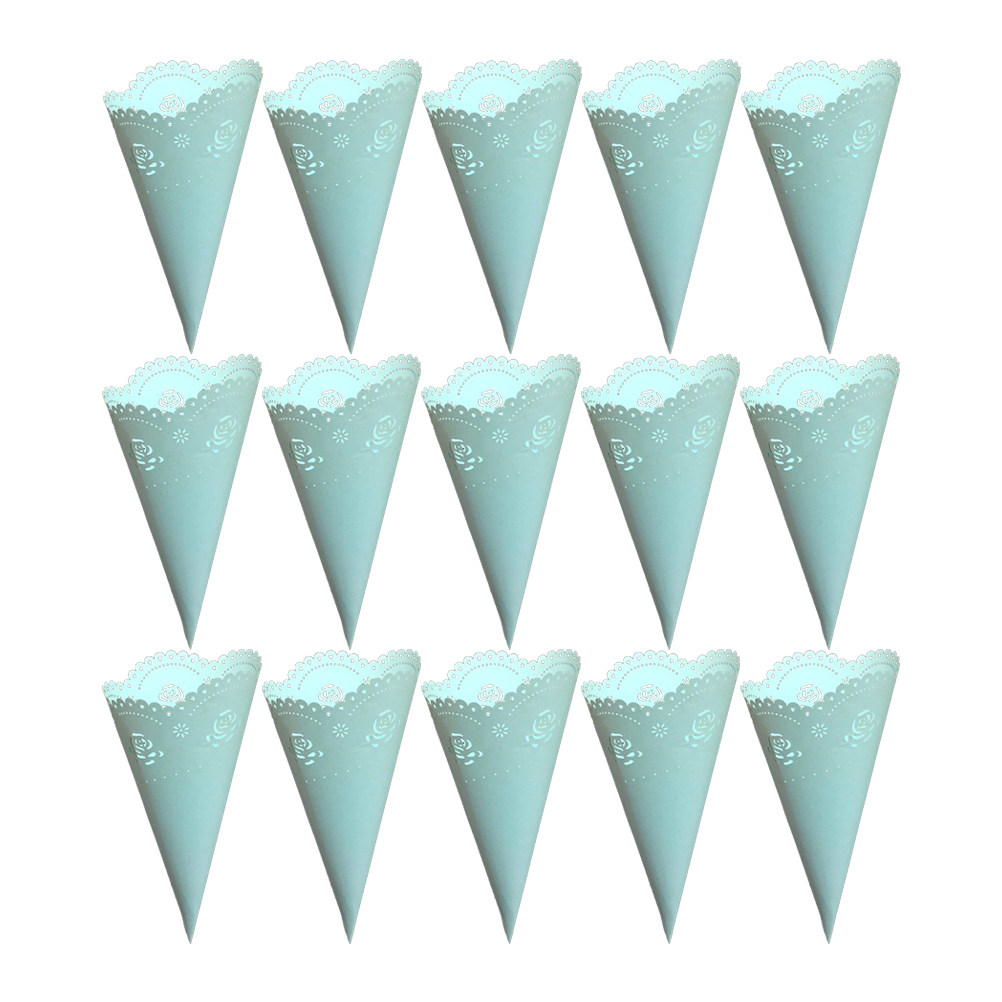 20Pcs Hollow Confetti Holders  - Papercraft Supply Confetti ulasan dan harga