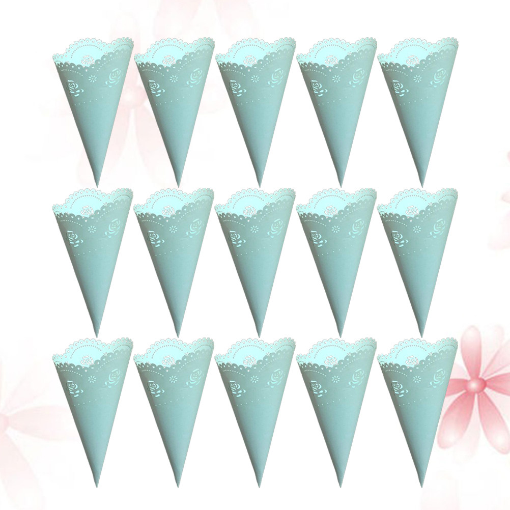 20Pcs Hollow Confetti Holders  - Papercraft Supply Confetti ulasan dan harga