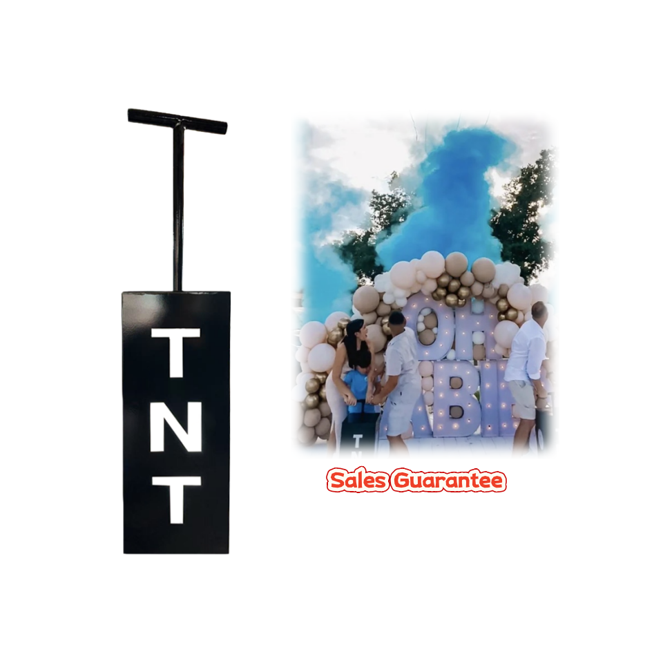 TNT Control Cannon Gender Reve - Confetti Cannon Tube ulasan dan harga