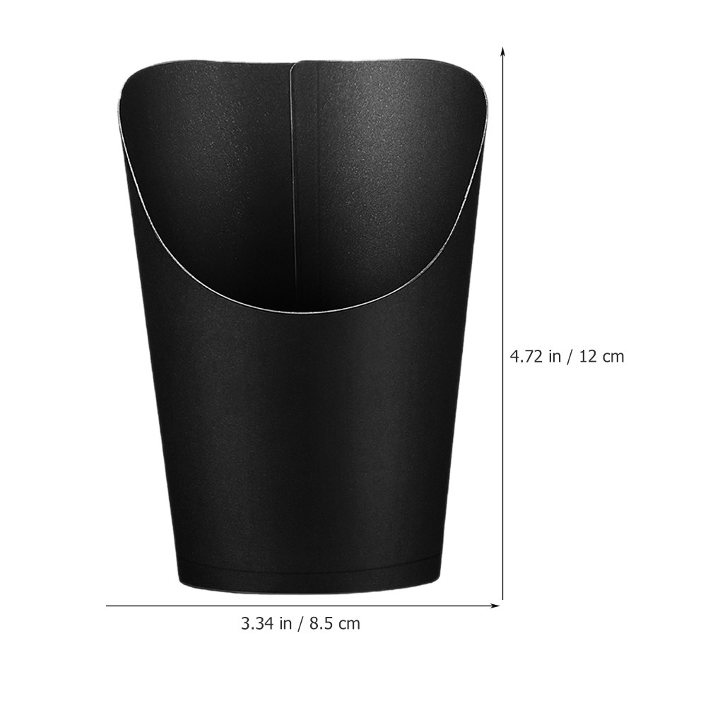 50Pcs Kraft Paper French Fry C - Plastic Cup 50Pcs ulasan dan harga