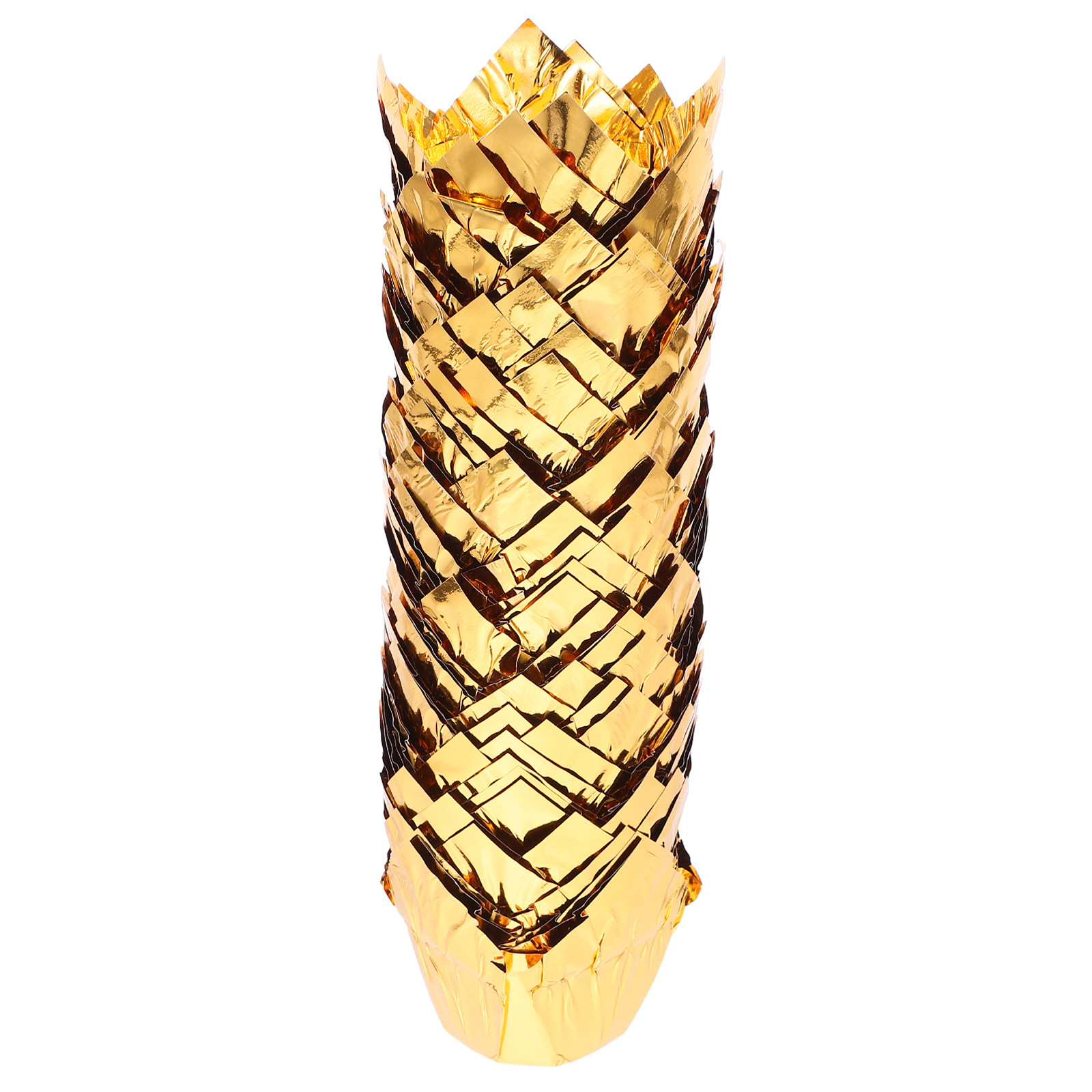 50Pcs Golden Cake Cups Premium - Plastic Cup 50Pcs ulasan dan harga