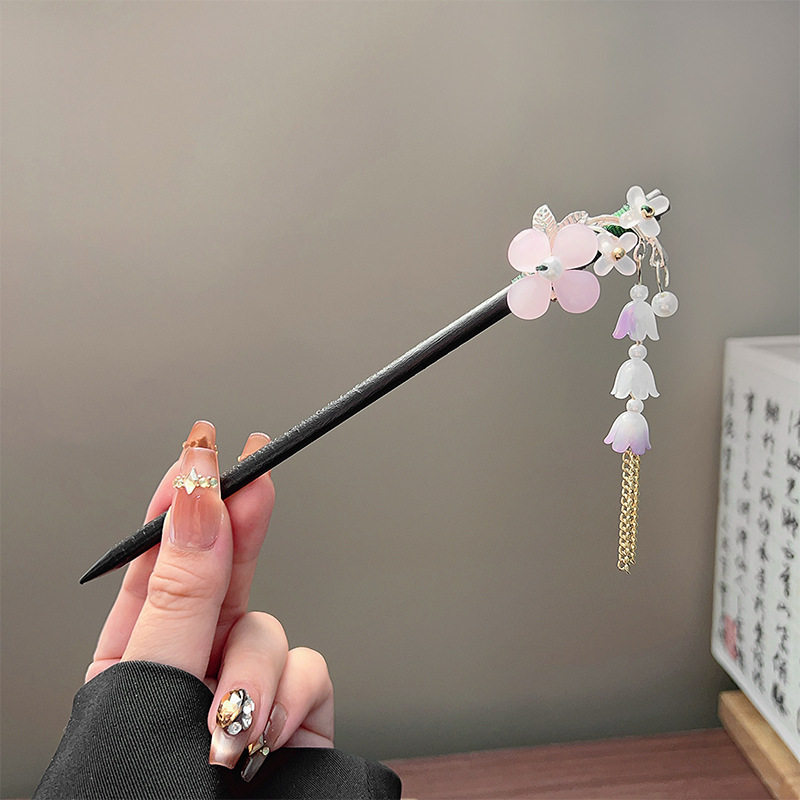 Classic Tassel Hair Stick Blac - Event Suppliers ulasan dan harga